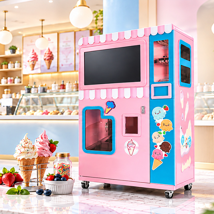 Máquina expendedora de helados